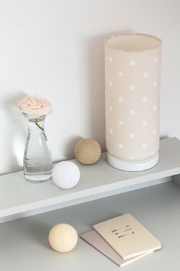 Lamps&Co, Lampka nocna, Lovely Dots Beige Lamps & Company