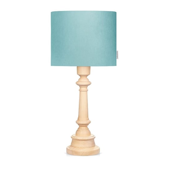 Lamps & Company, Lampa stołowa aksamitny abażur, Miętowy Lamps&Co