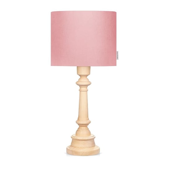 Lamps & Company, Lampa stołowa dla dzieci aksamitny abażur, Różowy Lamps&Co