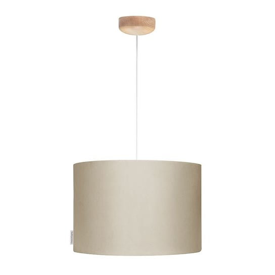 Lamps & Company, Lampa wisząca dla dzieci aksamitny abażur, Brązowy Lamps&Co