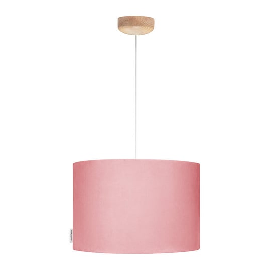Lamps & Company, Lampa wisząca dla dzieci aksamitny abażur, Różowy Lamps&Co