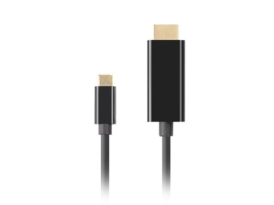 LANBERG, Kabel Usb-c(m)->hdmi(m) 1.8m 4k 60hz, Czarny Lanberg