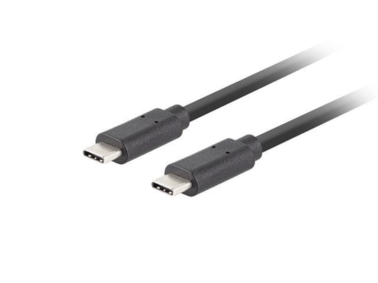 Lanberg, Kabel USB-C M/M 3.1 gen 2 10BG/s PD100W, czarny, 1 m Lanberg
