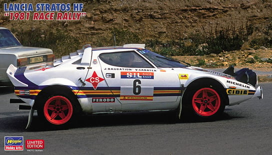 Lancia Stratos Hf (1981 Race Rally) 1:24 Hasegawa 20561 HASEGAWA