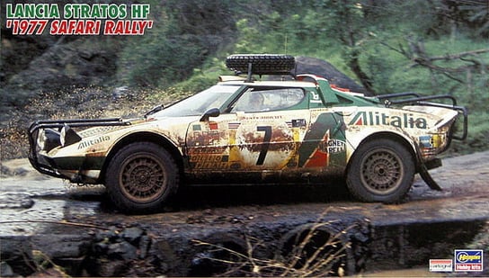 Lancia Stratos HF (Rajd Safari 1977) 1:24 Hasegawa CR36 HASEGAWA