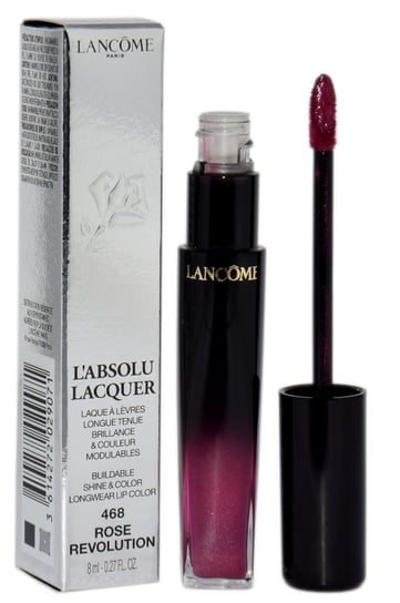 Lancome, L'Absolu Lacquer Buildable Shine & Color, błyszczyk do ust 468 Rose Revolution, 8 ml Lancome