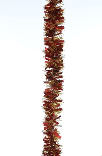 Łańcuch choinkowy grubocięty, winna czerwień, 6 PLY, 2 m x 75 mm MAG