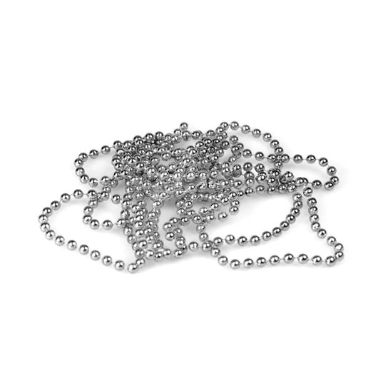 Łańcuch perełki 4mm srebrny Arpex