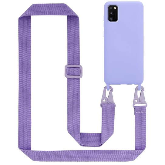 Łańcuszek Etui Do Samsung Galaxy A52 (4G / 5G) / A52s Pokrowiec w LIQUID CZARNY Silicone TPU Obudowa Ochronny Cadorabo Cadorabo