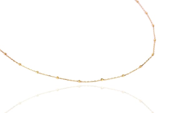 Łańcuszek Kostki złoto 585 (50cm) Brazi Druse Jewelry