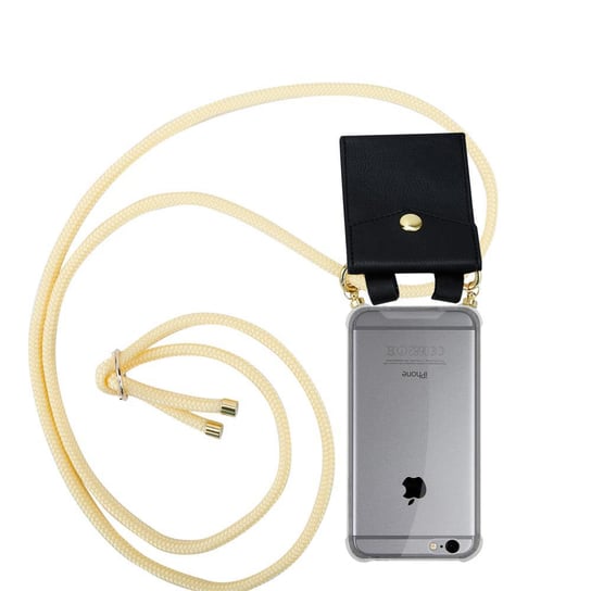 Łańcuszek Pokrowiec Do Apple iPhone 6 / 6S w KREMOWY BEŻ Etui Obudowa Case Cover Ochronny Cadorabo Cadorabo