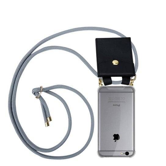 Łańcuszek Pokrowiec Do Apple iPhone 6 / 6S w SREBRNO SZARY Etui Obudowa Case Cover Ochronny Cadorabo Cadorabo