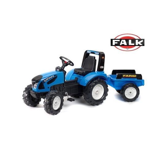 Landini Traktor na pedały z przyczepą Niebieski FALK FALK
