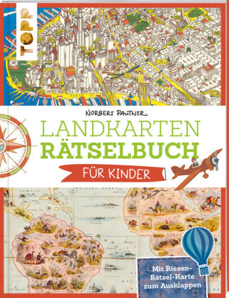 Landkarten Rätselbuch für Kinder Frech Verlag Gmbh
