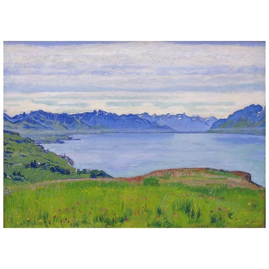 Landscape On Lake Geneva - F. Hodler 50x70 Legendarte