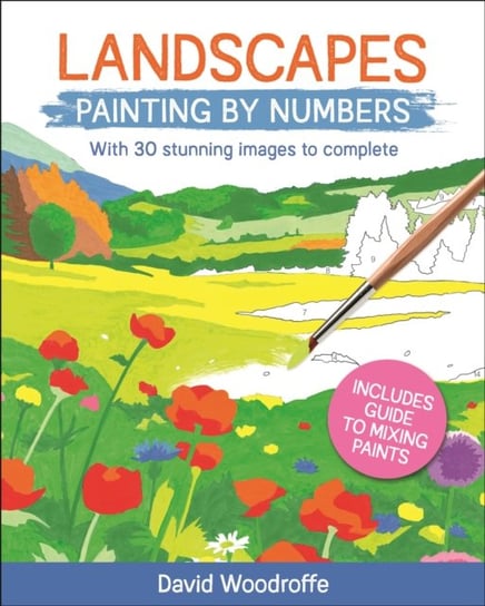 Landscapes Painting by Numbers: With 30 Stunning Images to Complete. Includes Guide to Mixing Paints Woodroffe David