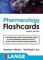 Lange Pharmacology Flash Cards Baron Suzanne, Lee Christoph
