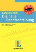 Langenscheidt - Die neue Rechtschreibung Stang Christian
