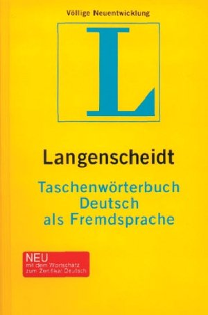Langenscheidt Taschenwörterbuch Deutsch als Fremdsprache Opracowanie zbiorowe