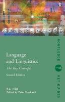Language and Linguistics: The Key Concepts Trask R. L.