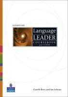 Language Leader Elementary Coursebook (with CD-ROM) 
