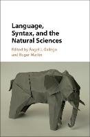 Language, Syntax, and the Natural Sciences Gallego Angel J.