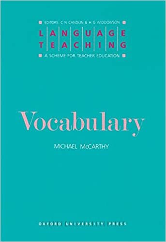Language Teaching. Vocabulary McCarthy Michael