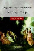 Languages and Communities in Early Modern Europe Burke Peter