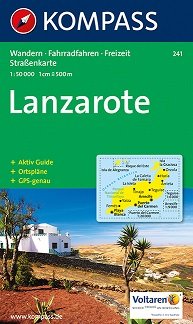 Lanzarote. Mapa turystyczna 1:50 000 Opracowanie zbiorowe