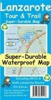 Lanzarote Tour & Trail Super-Durable Map Brawn David