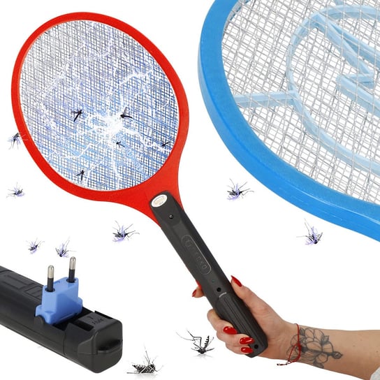 Łapka na muchy elektryczna packa owadobójcza na osy pająki Springos