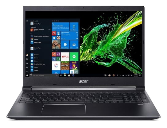 Laptop ACER Aspire 7 NH.Q5TEP.003, i7-9750H, 15.6", 8 GB RAM, 512 GB SSD, GTX 1650, Windows 10 Acer
