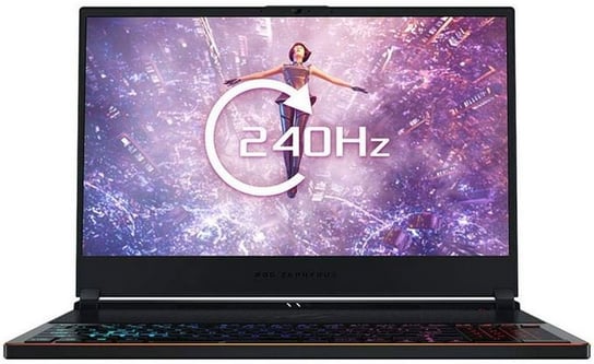Laptop ASUS ROG Zephyrus S GX531GXR-AZ065T, i7-9750H, RTX 2080 Max-Q, 16 GB RAM, 15.6", 1 TB SSD, Windows 10 Home Asus