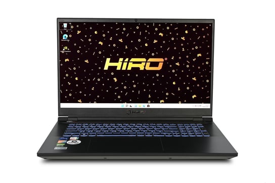 Laptop do gier HIRO X770T 17,3", 144HZ - I7-12700H, RTX 3070Ti 8GB, 32GB RAM, 1TB SSD M.2, W11 HIRO
