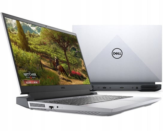 Laptop gamingowy Dell G15 / G15RE-A975GR / AMD Ryzen 7 / 8GB / SSD 512GB / Nvidia RTX 3050Ti / FullHD / Win 11 / Szary Dell