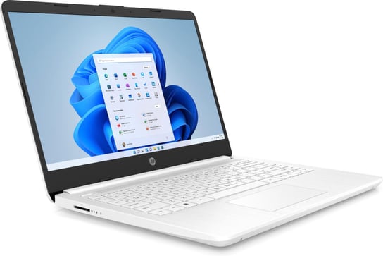 Laptop HP 14-DQ0712 - Intel Dual-Core N4120 | 4GB | SSD 64GB eMMC | 14"HD Dotykowa | Windows 11 | SNOWFLAKE WHITE HP