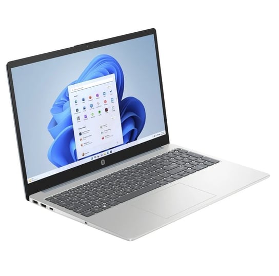 Laptop HP 15-FD0623 - Intel N100 | 4GB | SSD 128GB | 15.6"HD | Windows 11 | BLUE | Podświetlana klawiatura | Czytnik linii HP