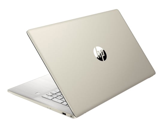 Laptop HP 17-cn0012ds / 43N57UA / Intel Core i5 / 8GB / SSD 256GB / Intel Xe / HD+ / Win 11 / Złoty HP