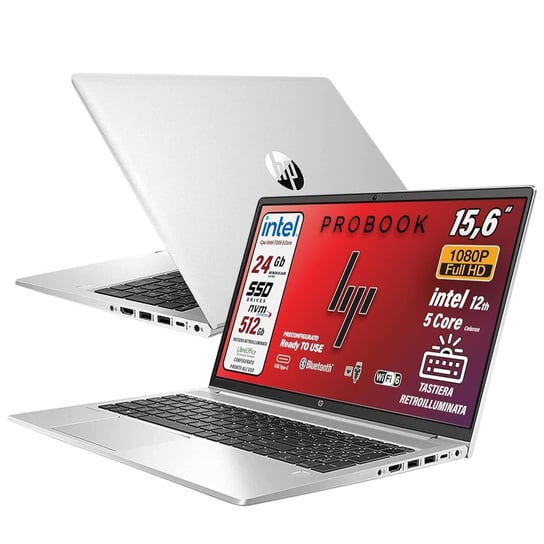 Laptop HP ProBook 450 G9 7305 24GB 512GB SSD 15,6" FHD W11 Pro Srebrny HP