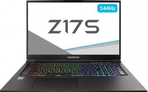 Laptop HYPERBOOK Z17S-17-7533, i7-9750H, GTX 1660 Ti, 8 GB RAM, 17.3”, 240 GB SSD, Windows 10 Home Hyperbook