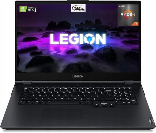 Laptop Legion 5 17,3 R7 16Gb Ssd1024+1Tb Rtx3050 (82K0002Ypb) IBM, Lenovo