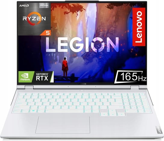 Laptop Legion 5 Pro 16 165 R5 16GB SSD1024 RTX3060 (82RG00BSPB) IBM, Lenovo