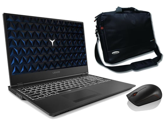 Laptop LENOVO IdeaPad Legion Y530-15ICH, i5-8300H, GTX 1050, 16 GB RAM, 15.6", 256 GB SSD + 1 TB HDD + torba + mysz Lenovo