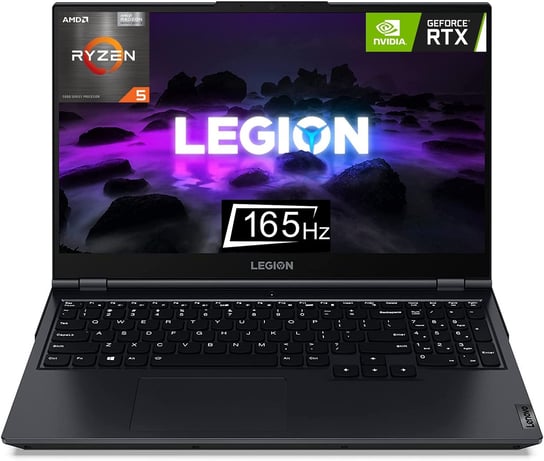 Laptop Lenovo Legion 5 15,6 FHD 165Hz Ryzen 5 16GB SSD2048 M.2 RTX3050 (82JW008QPB) IBM, Lenovo