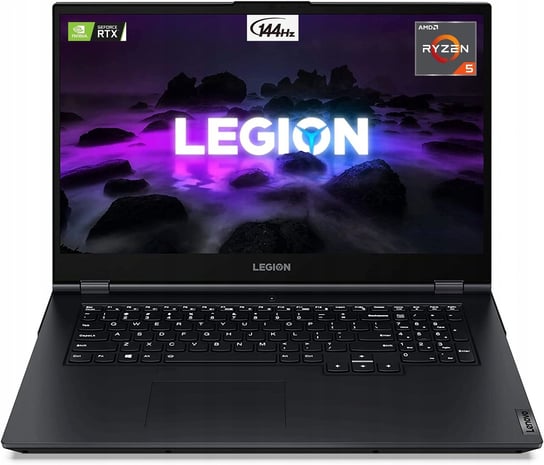 Laptop Lenovo Legion 5 17,3_144 R5 16GB SSD1024GB RTX3050 (82K0002WPB) IBM, Lenovo