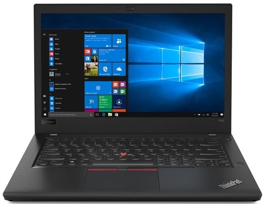 Laptop LENOVO ThinkPad T480, i5-8250U, 8 GB RAM, 14", 512 GB SSD, Windows 10 Pro Lenovo