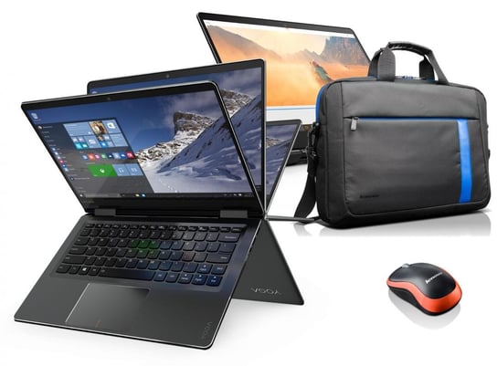 Laptop LENOVO Yoga 710-14IKB, i5-7200U, GeForce 940MX, 8 GB RAM, 14", 500 GB SSD, Windows 10 Home Lenovo