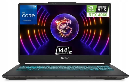 Laptop MSI Cyborg 15 144Hz i7 64GB SSD1TB RTX4060 (A12VF-271XPL) MSI