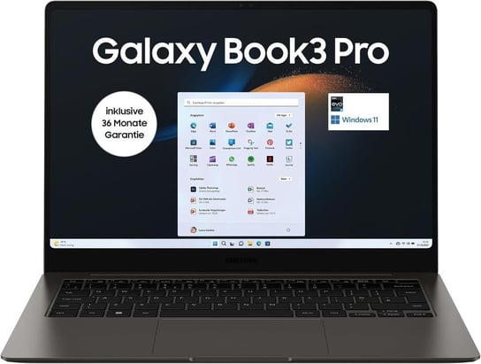 Laptop Samsung Galaxy Book3 Pro i7-1360P 16GB 512GB SSD 14" AMOLED Grafit Samsung