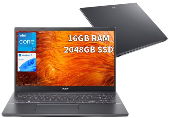 LAPTOPA do BIURA Acer Aspire 5 INTEL I5-12450H 16GB 2048GB 15.6' FHD W11 Acer